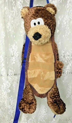 Silly sacs plush teddy bear - sacs,