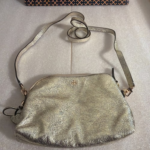 Tory burch gold clutch - tory,