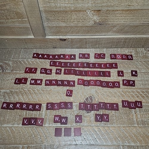 Deluxe scrabble game red - deluxe,