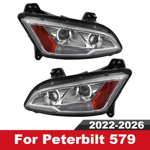 Truck projector headlights - 2x,