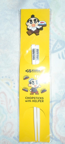 Kura sushi chopsticks - sushi, w/