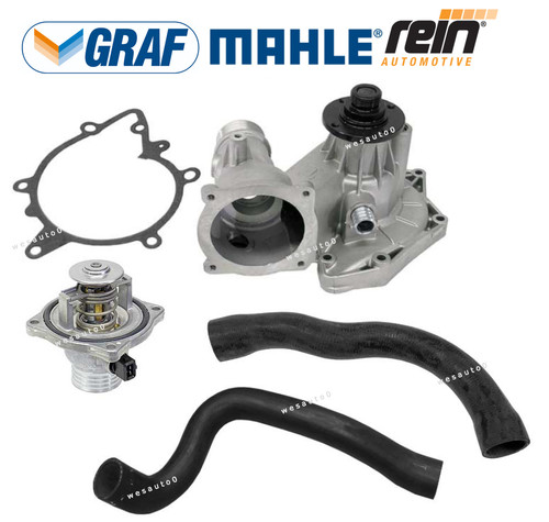 Water pump thermostat - &, +