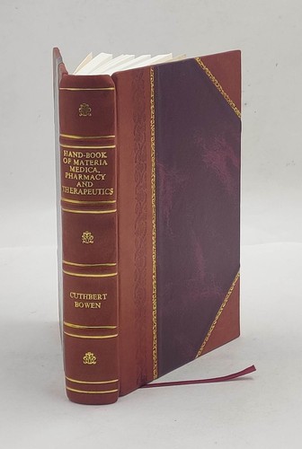 Hand book materia - hand-book, medica