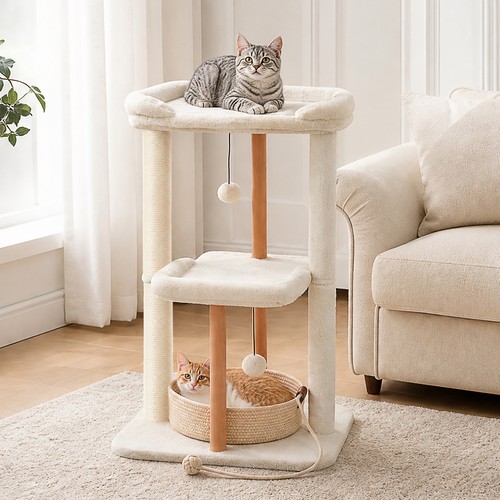 Pawz road multi level cat - pawz, tree
