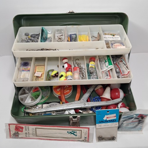 Vtg metal victor tackle - vtg,