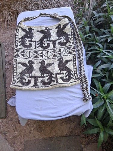 Beautiful hand knit - hand, carry