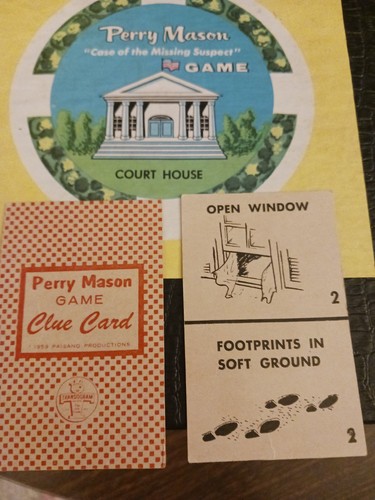 Perry mason board game - mason,