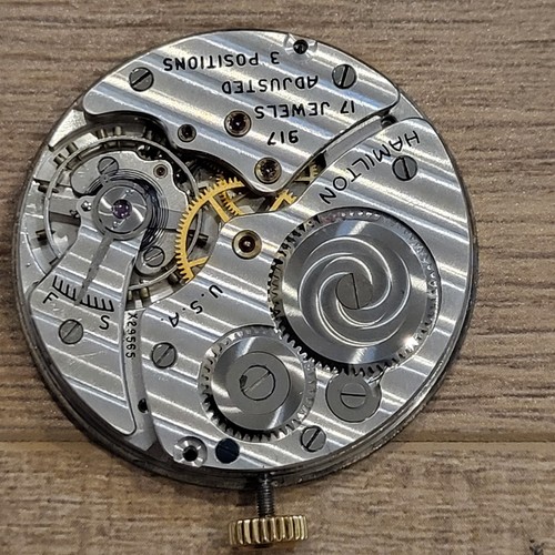 Hamilton pocket watch - hamilton, movement