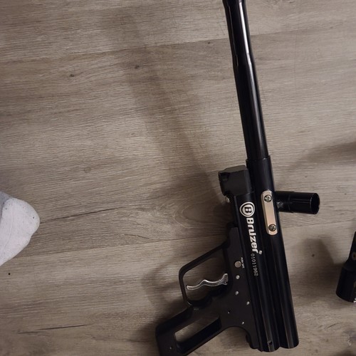 Paintball gun used - paintball,