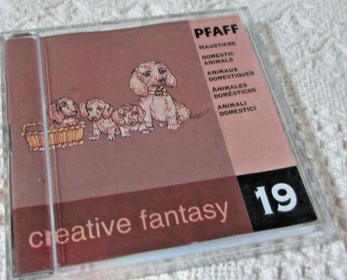 Pfaff embroidery machine card - pfaff,