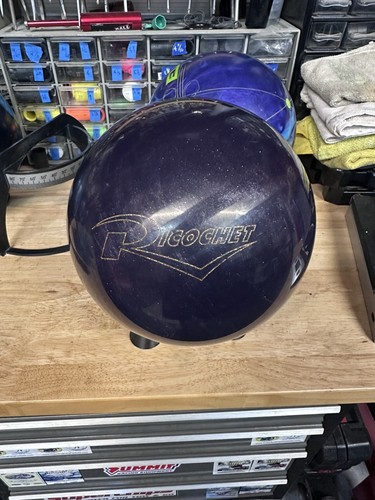 Used bowling ball 15lb - -,