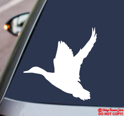 Duck vinyl decal sticker boat - duck,