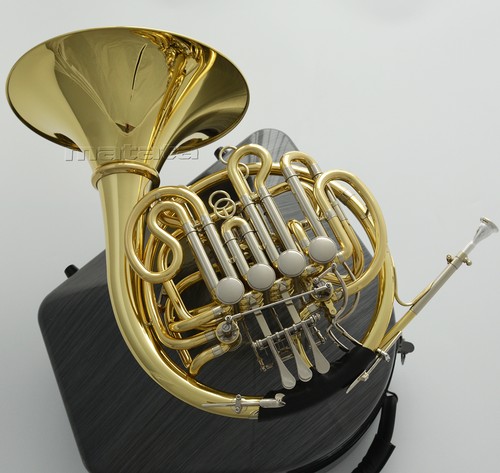 Brass lacquered triple french - brass,