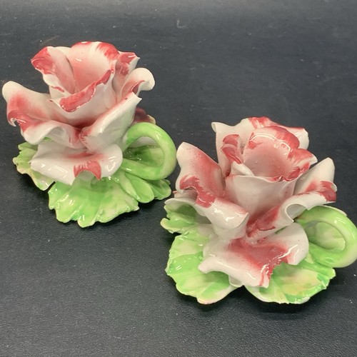 Vintage pair capodimonte - vintage,