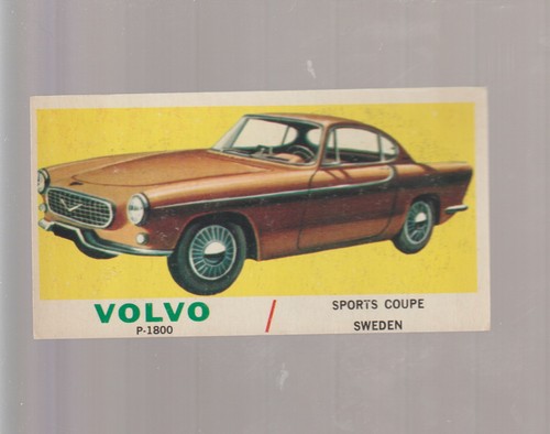 1961 topps sports cars - topps,