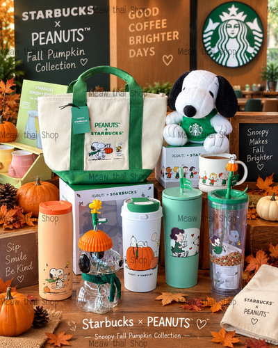 New starbucks peanuts snoopy - starbucks, x