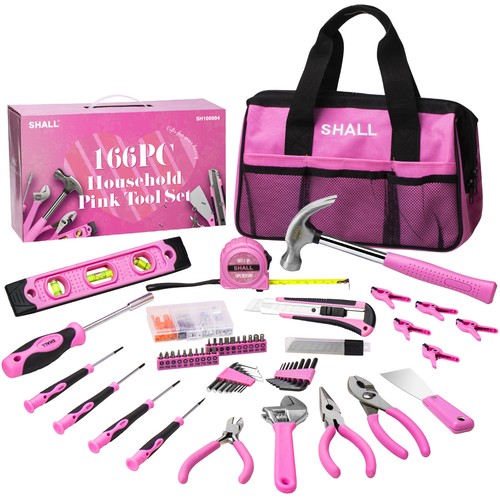 Shall 166pcs pink tool - 166pcs,