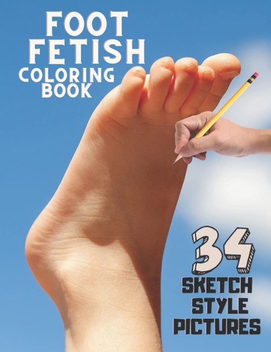 Foot fetish coloring book - fetish, 34