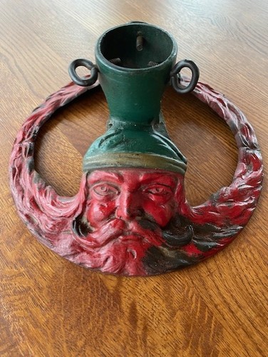 Antique cast iron christmas - cast,