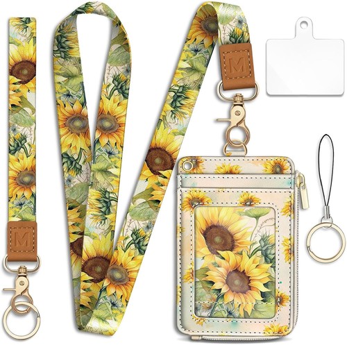 Lanyard wallet with badge - lanyard, id
