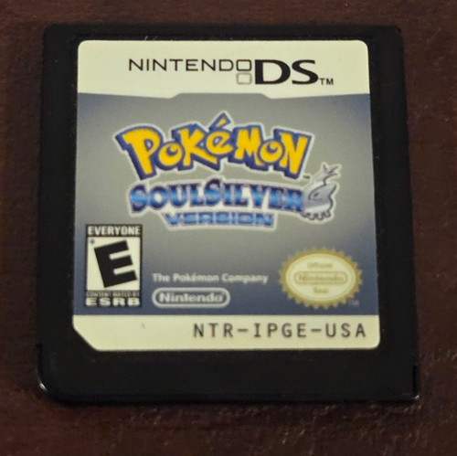 Pokemon soulsilver version - pokemon,