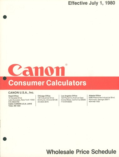 1980 canon consumer - 1980,