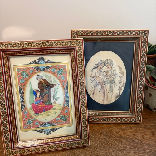 Vintage pair hand painted - vintage, of