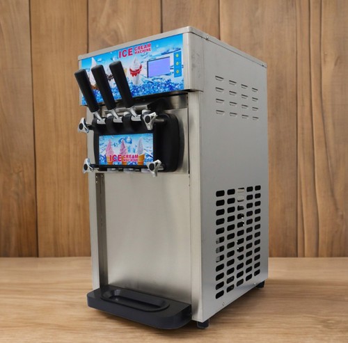 Commercial soft ice - ice, cream