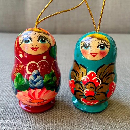 Vintage hand painted russian - hand-painted,