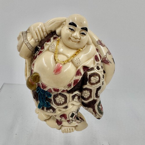 Vintage laughing buddha - laughing,