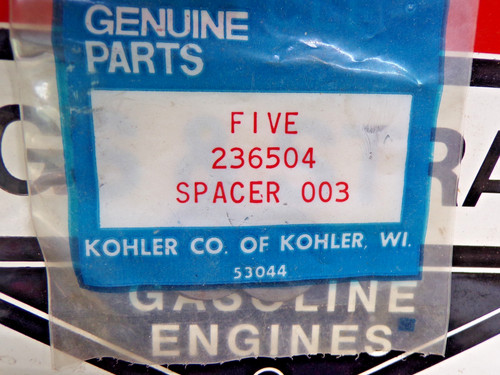 Kohler 236504 spacer - spacer, oem