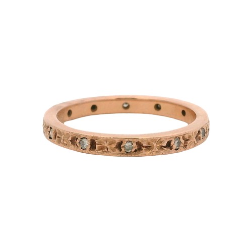 Vintage solid 14kt rose gold - vintage,