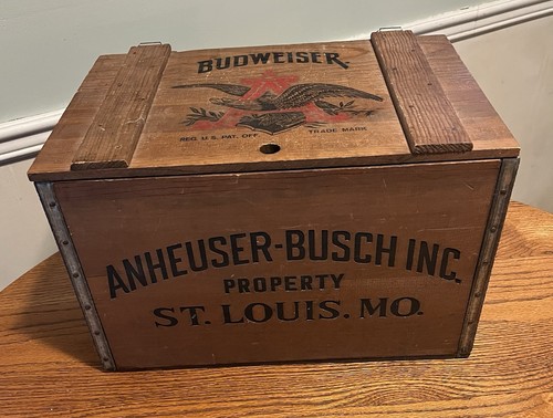 Budweiser anheuser busch wood - budweiser,