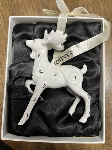 Pandora reindeer ornament - reindeer,