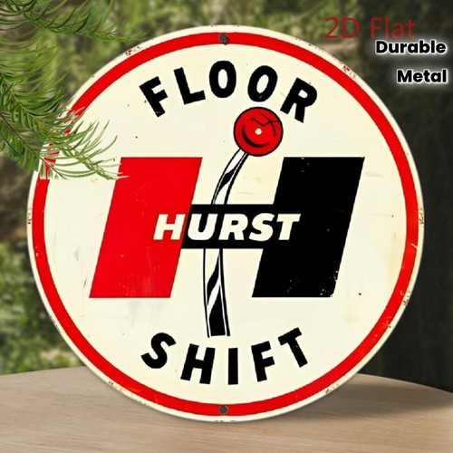 Vintage hearst floor shift - hearst, tin