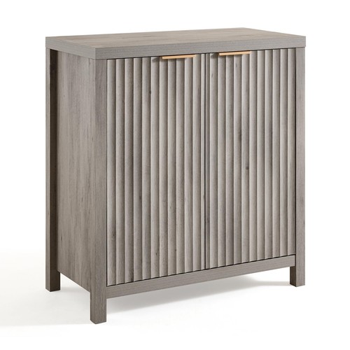 Fluted modern sideboard buffet - fluted,
