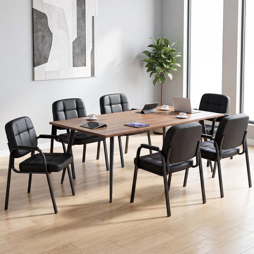 Leather office reception - office,