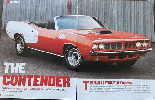 1971 plymouth barracuda - 1971,