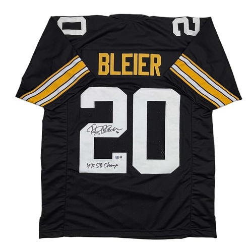 Signed rocky bleier sb - rocky, 4x