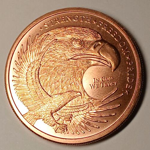 999 fine copper - 1, oz