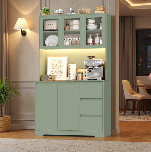Kitchen pantry cabinet - 71",