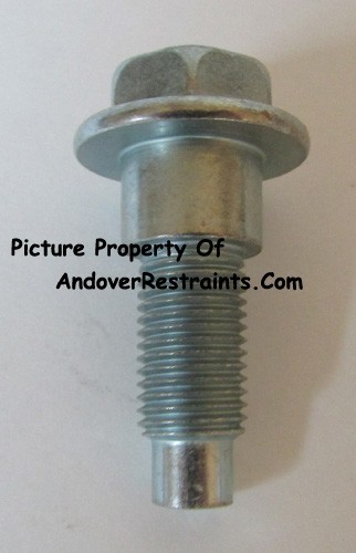 Seat belt bolt sleeved - seat,