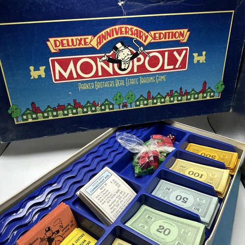 Monopoly deluxe anniversary - monopoly,