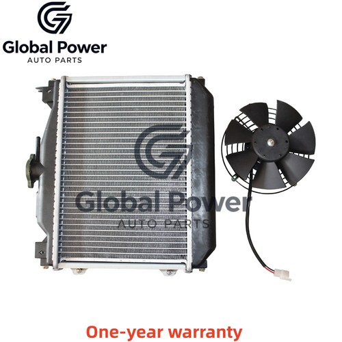 Water cooled radiator cooling - cooled,