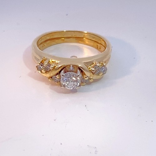 Lady diamond wedding - diamond, set