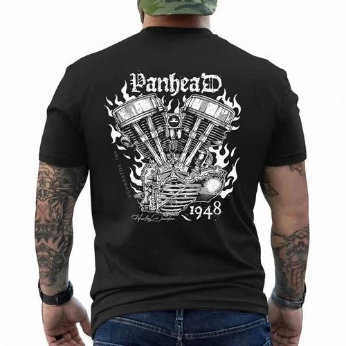 Panhead 1948 engine shirt - panhead,