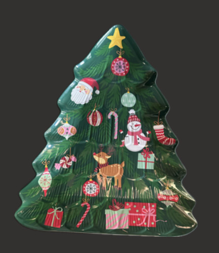 Christmas tree large serving - christmas,