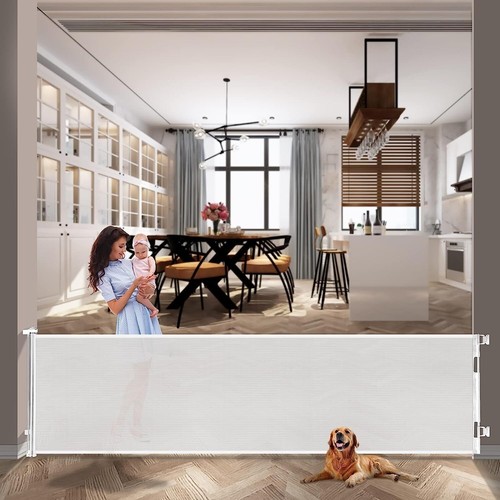 Retractable safety gate - retractable,