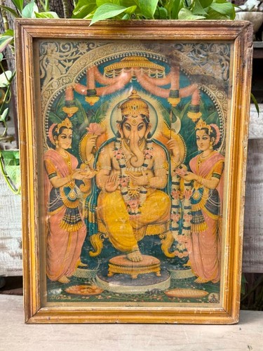 Antique old hindu god - hindu,