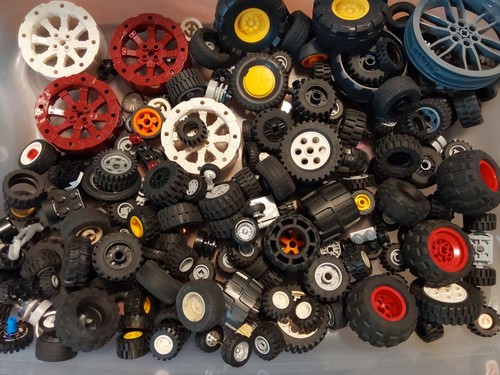 Lego pound wheels tires - 2,